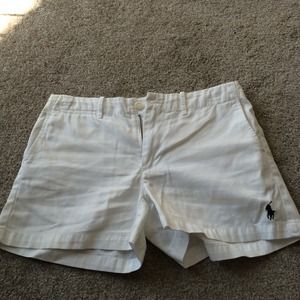 White shorts