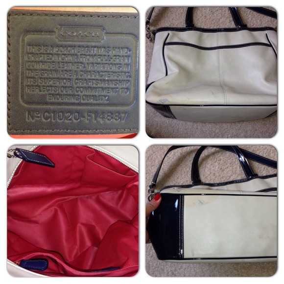 COACH Signature Laura Satchel Leather purse - Picture 3 of 4