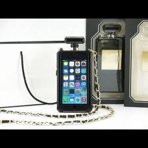 BLACK IPHONE 4 4S 4G ALL 4 SERIES PERFUME CASE
