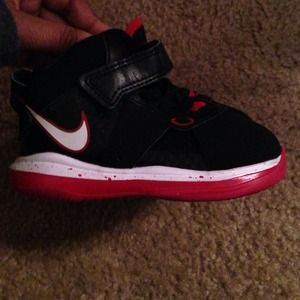 Toddler size 6c LeBron James Nikes