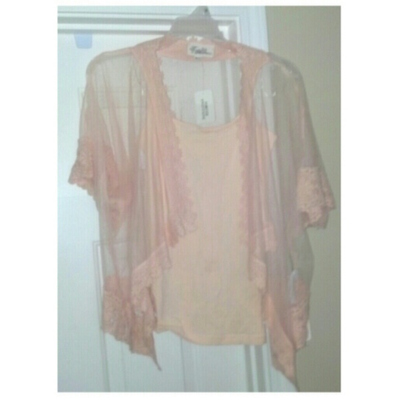 Cardigan & tank set