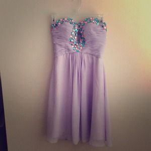 Brand New! Adorable purple homecoming dress!