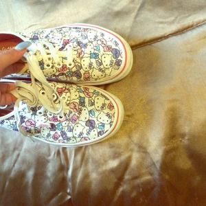 Hello kitty vans size 7.5