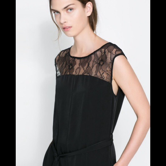 Zara jumpsuit in black