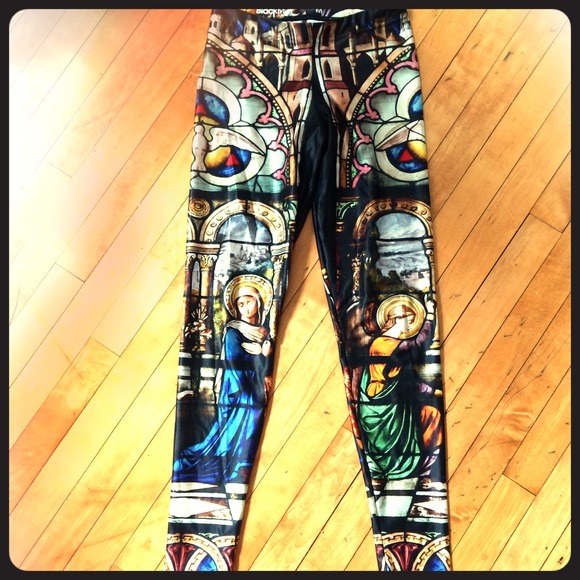 Black Milk Clothing Cathedral Leggings Sz M