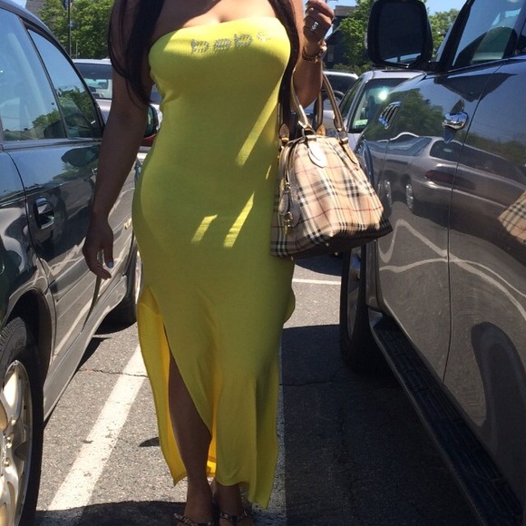 Bebe maxi dress