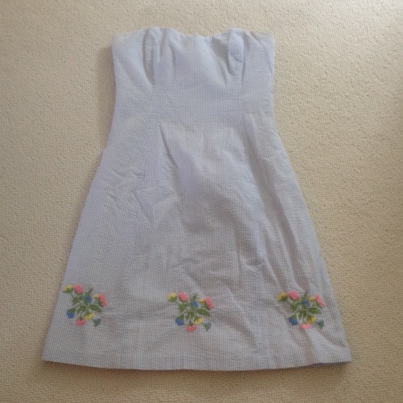 Shoshanna seersucker dress