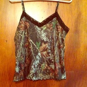 Camo tank top