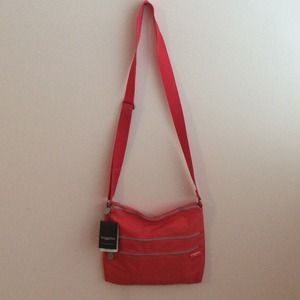 Brand New red Baggallini crossbody purse!