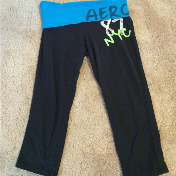 Aeropostale Crop Legging Pants - Picture 1 of 4
