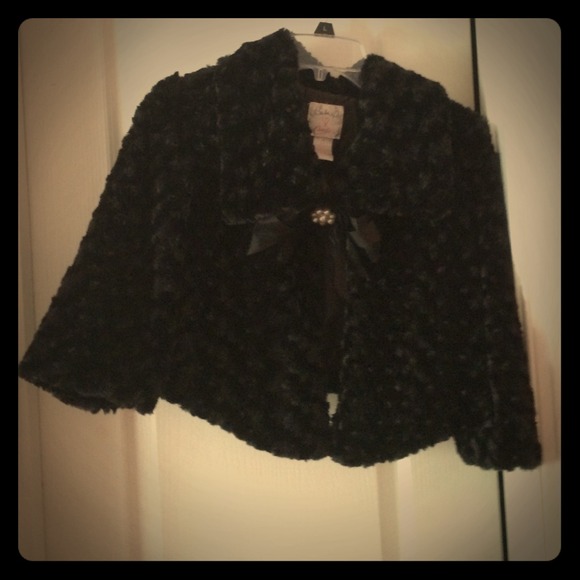 Black velvet dress cover up