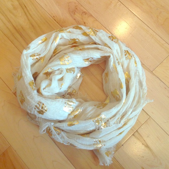 Elephant print summer scarf