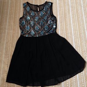 Art Deco Sequined  Dress