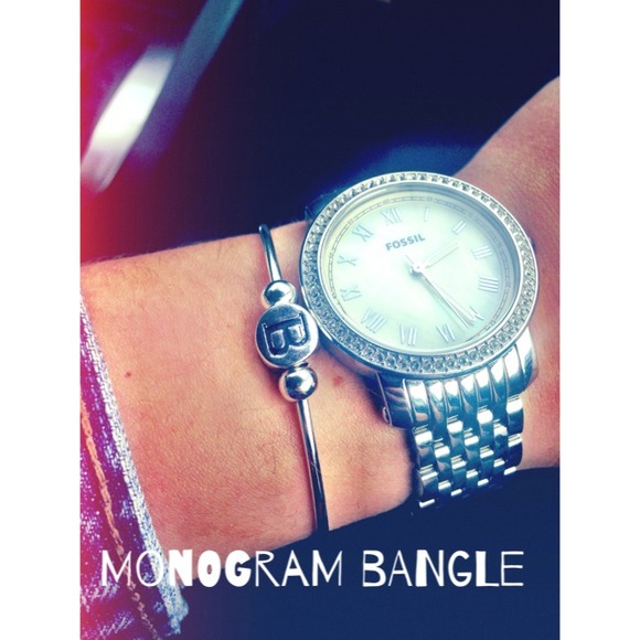 Monogram Bangle.