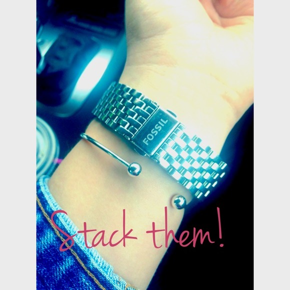 Monogram Bangle. - Picture 2 of 2