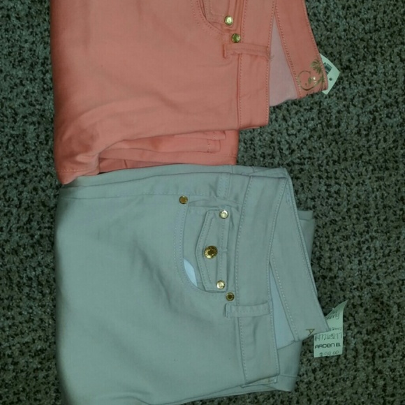 SOLD in Bundle JEANS,ArdenB,Sz14,TAN..color,NWT - Picture 4 of 4