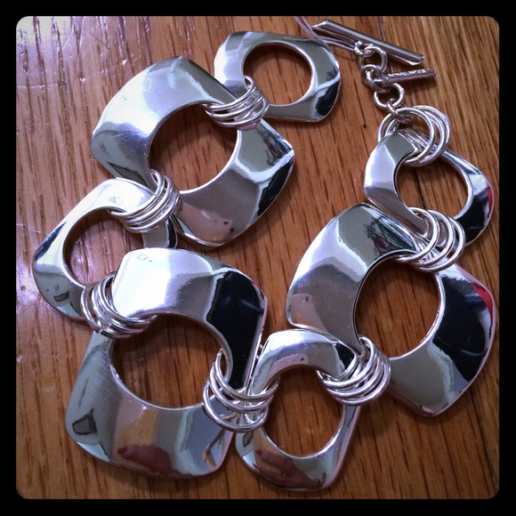 Silver bracelet by Nine West