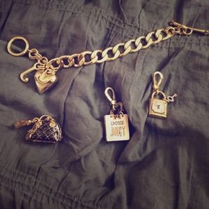 Juicy charm bracelet