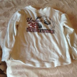 Boys S (5-6) children's place soccer top