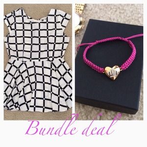 ❗️BOGO FREE❗️Peplum Top and bracelet