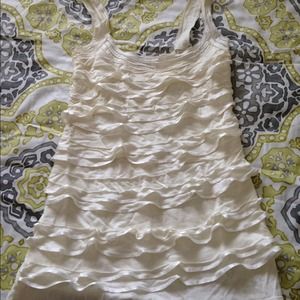 🌟REDUCED🌟White ruffle shirt