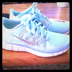 Bedazzled Nike free runs