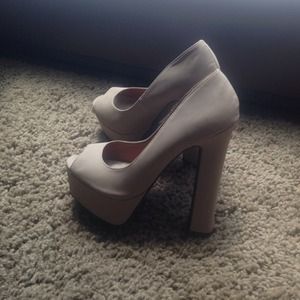Nude heels
