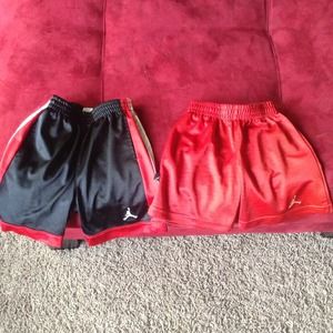 2 pairs of 2T Jordan shorts