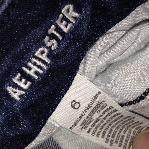 American eagle deep flare denim.
