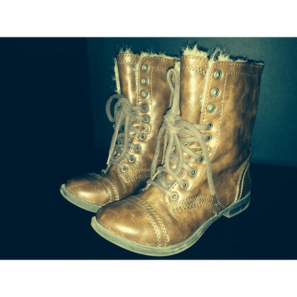 Vintage combat boots