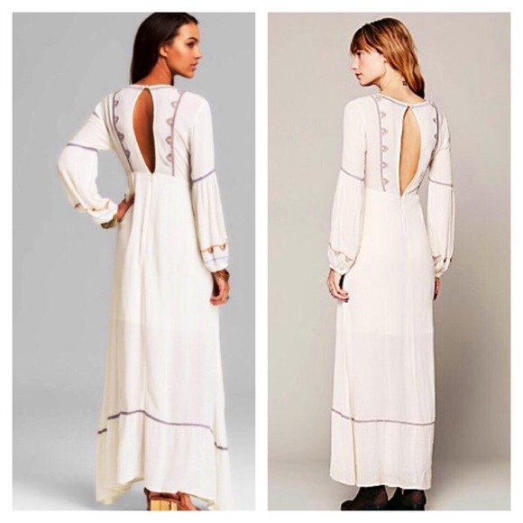 FREE PEOPLE Vintage Style Maxi NWT - Picture 2 of 4