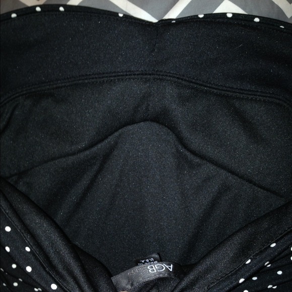 Polka dot black and white dress. - Picture 3 of 4