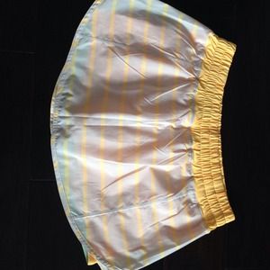 Lululemon run track attack skirt yellow seawheeze