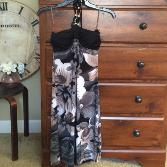 Beaded Floral dress from Jamaica