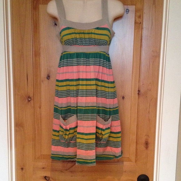 Cotton stripe dress