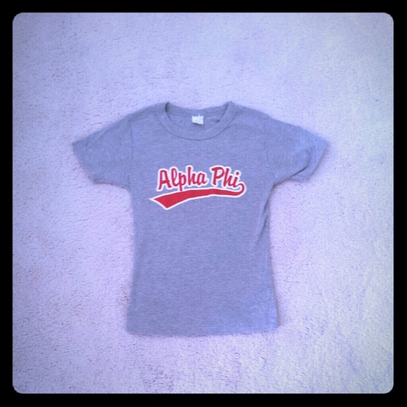 Alpha Phi sorority t-shirt