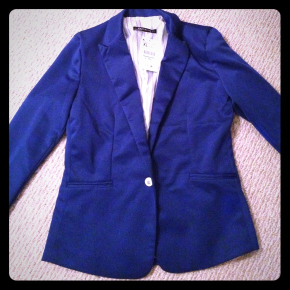 Blue blazer
