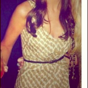 J. Crew dress (belt not included)