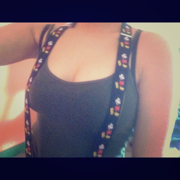 Vintage Mickey Mouse suspenders