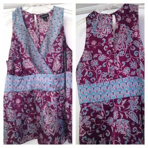 Lane Bryant - paisley top. Price not negotiable.