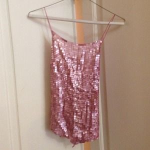 DKNY sequined top size medium