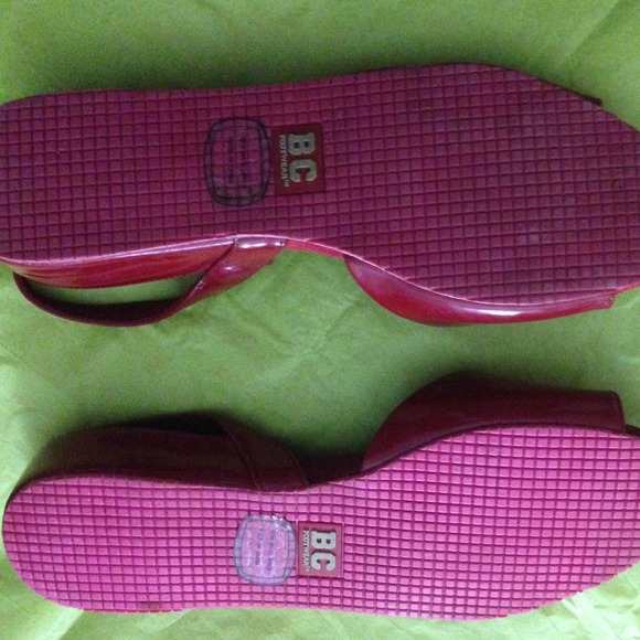 BC Footwear peep toe sandals - Picture 4 of 4