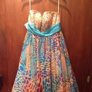 Size 12 Jovani prom/pageant dress. Only worn once.