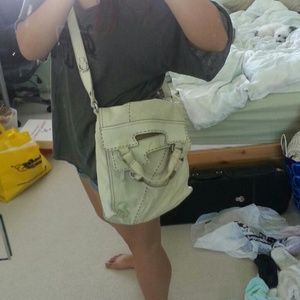 ★FINAL PRICE★ Lucky Brand white leather cross body