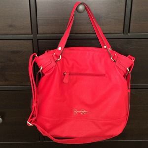 Jessica Simpson Ruby Red Tote Bag