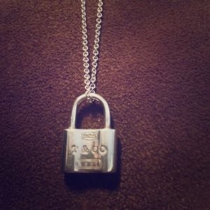 Tiffany & Co. Sterling Silver Lock Necklace