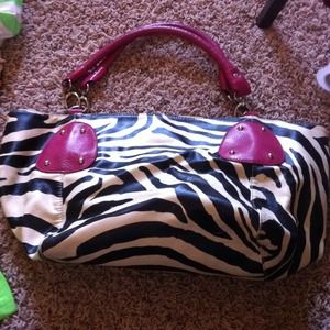 Zebra purse