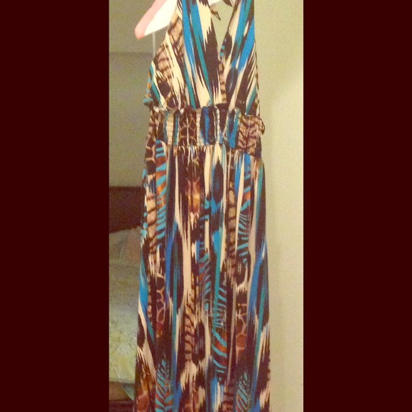 Capri plus size maxi dress
