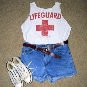 Lifeguard Muscle Tank