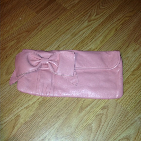 Pink clutch